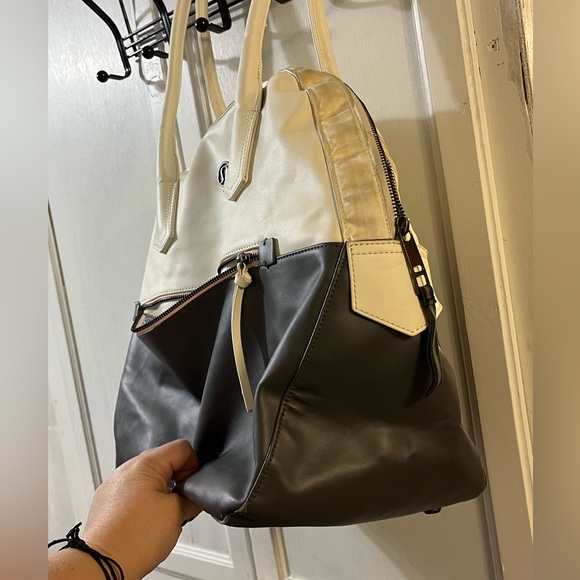 Lululemon Happy Hatha Hour Gym Bag Angel Wing & Soot Light - Picture 6 of 16